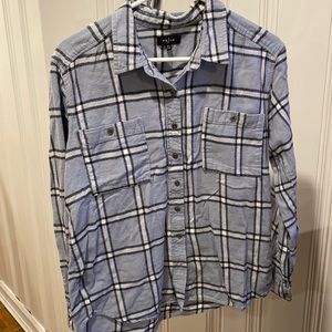 Women’s flannel button down.